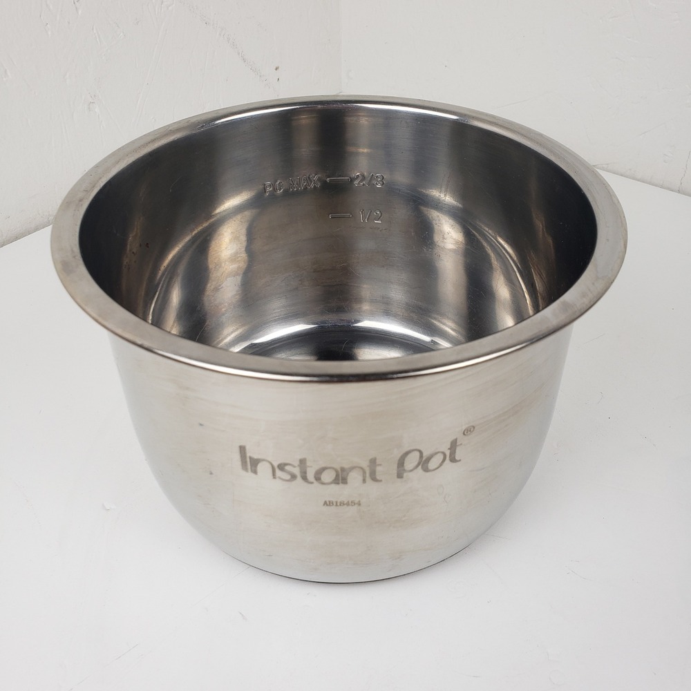 Genuine Instant Pot 6-Quart Stainless Steel Inner Cooking Pot Insert Replacement